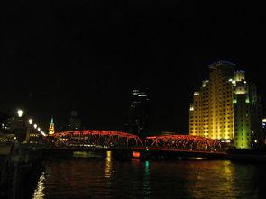 游外滩的明星,明星足迹下的璀璨夜景