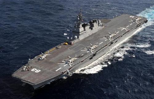 日本现在有航空母舰吗,海上力量再升级
